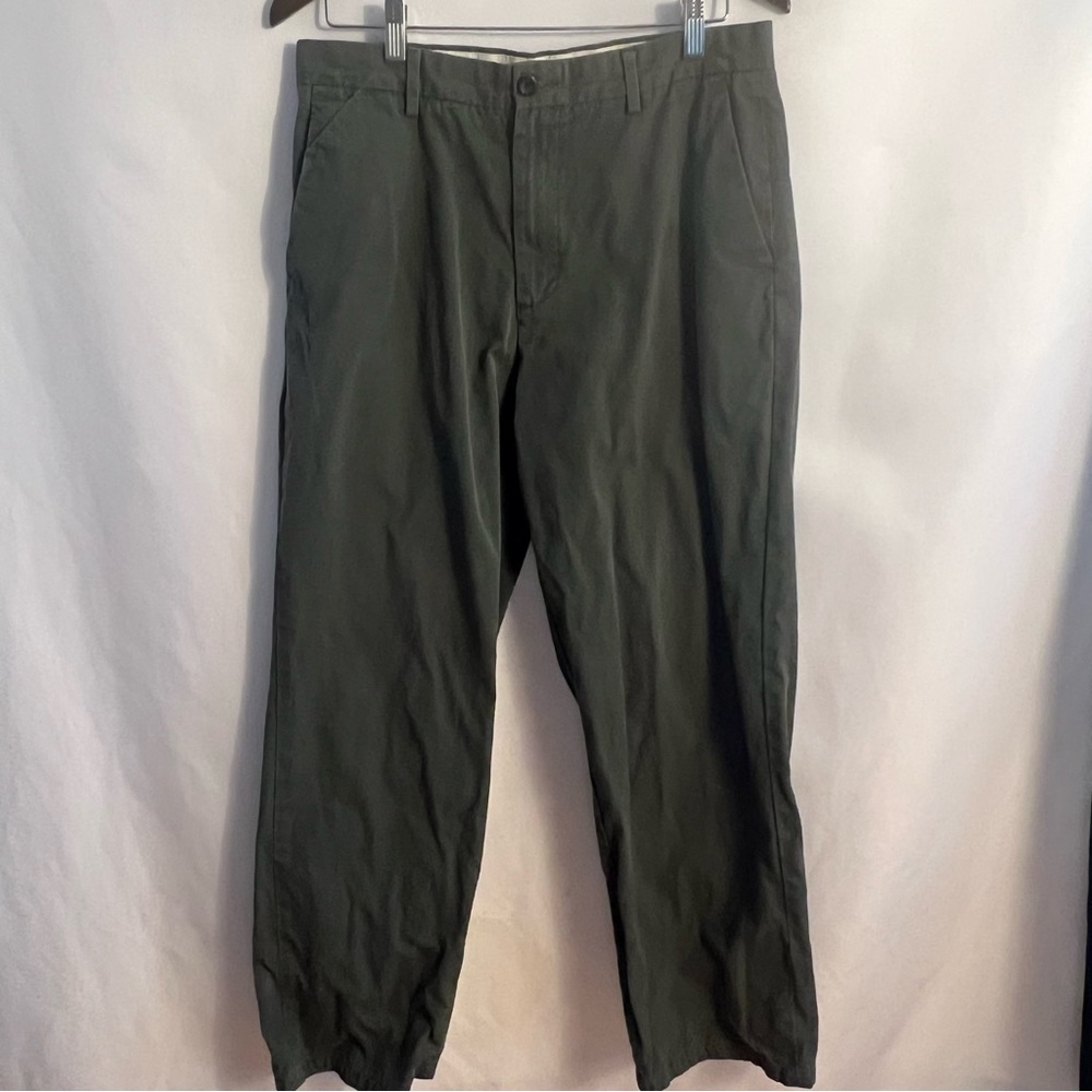 EMS Thick Fleece Pants Mens L Large Black Pockets Elastic Tie Waist Sweatpants - Picture 7 of 8